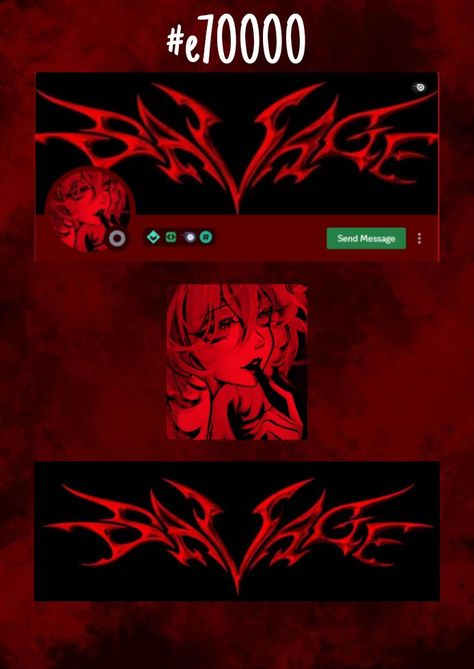 #discord #pfps #anime #banners Aesthetic Discord Status Ideas, Profile And Banner Combo, Red And Black Discord Pfp, Discord Pfp And Banner Sets Gif, Discord Pfp Banner Combo, Discord Nitro Gif Banner Y2k Red, Discord Banner Black And Red, Red Discord Pfp, Profile Sets Discord