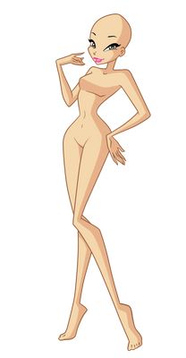 Miss Beautiful - free base pack by CharmedWings on DeviantArt Winx Base, Las Winx, Body Template, Model Sketch, Character Base, Anime Base, Sketches Simple, Character Poses, Body Drawing