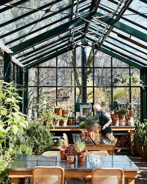 Top eco-friendly restaurants in Copenhagen - SilverKris Winter Garden Restaurant, Front Garden Entrance, Greenhouse Restaurant, Greenhouse Cafe, Eco Friendly Interior, Tivoli Gardens, Cafe House, Garden Cafe, Gnome House