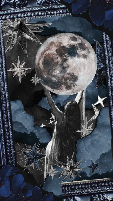 The moon goddess Moon Goddess Wallpaper, Moon Child Aesthetic, Astrology Collage, 100 Day Project Ideas, Luna Goddess, Moon Spirit, Moon Goddess Art, Moon God, Supernatural Dr