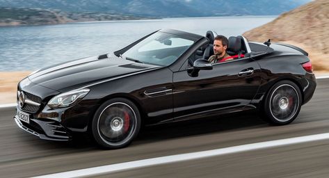 Will The Next-Gen Mercedes SLC Roadster Go FWD? | Carscoops Mercedes Benz Slk 200, Range Rover Evoque Convertible, Mercedes Slc, Lamborghini Huracan Spyder, Convertible Cars, Mercedes Benz Coupe, Bmw Z4 Roadster, 2023 Mercedes, Mercedes Slk