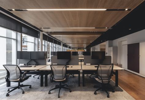 Wood Office Interior, Industrial Workstation, Library Corner, Open Concept Office, Japanese Office, World Office, Freedom House, Flexible Furniture, Office Administration