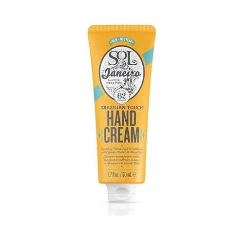 SOL DE JANEIRO Brazilian Touch Hand Cream, 1.7 Fl Oz (paid link) Old Money Items, Back To School Necessities, School Necessities, Touch Hand, Swim Bag, Cupuacu Butter, Signature Fragrance, Cream Lotion, Emergency Kit