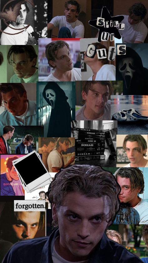 Skeet Ulrich Scream Wallpaper, Billy From Scream, Skeet Ulrich Scream, Billy Loomis Hot, Scream Quotes, Scream Wallpapers, Carrie Movie, Scream Videos, Scream Characters