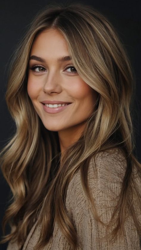 Unleash Your Inner Bombshell with These 15 Stylish Bronde Hairstyle Ideas - pulsepathlife.com Honey Vs Caramel Balayage, Brown With Cool Blonde Highlights, Dark Balayage With Money Piece, Honey Bronde Haircolor, Caramel Honey Balayage, Honey Caramel Balayage, Lulu Hairstyles, Butterscotch Hair Color, Bronde Balayage Hair