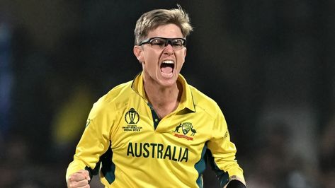 ICC Cricket World Cup 2023 - Aus vs Pak - From sickbed to match-winner - Pat Cummins lauds Adam Zampa Daily Sports Check more at https://www.dailysports.press/cricket/icc-cricket-world-cup-2023-aus-vs-pak-from-sickbed-to-match-winner-pat-cummins-lauds-adam-zampa-daily-sports/ Adam Zampa Cricketer, Adam Zampa, India Vs Pakistan Cricket Poster Asia Cup 2023, Mitchell Marsh, Indian Vs Pakistan Cricket, India Win Cricket Match, India Vs Australia Cricket, David Warner, Icc Cricket