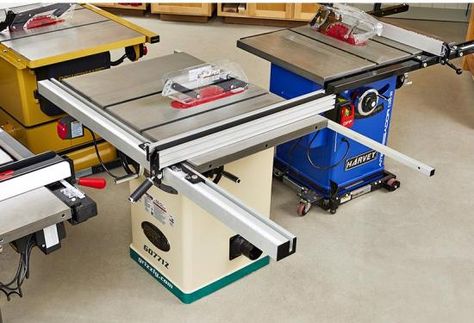 With more muscle and stability than a benchtop model and no need for 220-volt power, one of these in-between machines may be perfect for your shop. Table Saw Reviews, Biscuit Joiner, Helpful Products, Woodworking Jigsaw, Plunge Router, Build A Table, Top Accessories, Wood Magazine, Table Saws