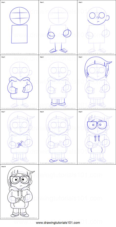 How to Draw Chloe Park from We Bare Bears printable step by step drawing sheet : DrawingTutorials101.com We Bear Bears Sketch, How To Draw We Bare Bears, Chloe Park We Bare Bears, Chloe We Bare Bears, We Bare Bears Painting Easy, We Bare Bears Printable, Cute Doodles We Bare Bears, We Bare Bears Doodle Art, Draw Cartoon