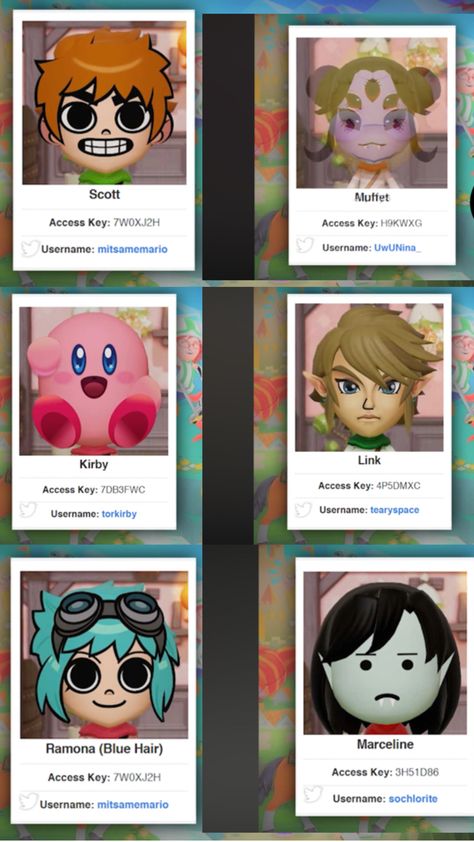 Mii Ideas, Tomodachi Life, Scott Pilgrim Vs. The World, Minecraft Decorations, Vs The World, Scott Pilgrim, Body Reference, Splatoon, Animal Crossing