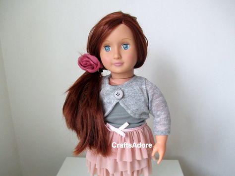 Our Generation Doll Ayla on CraftsAdore YouTube channel Og Doll, Og Dolls, Our Generation Doll, Journey Girls, Our Generation Dolls, Doll Ideas, Ag Dolls, Our Generation, American Girl Doll