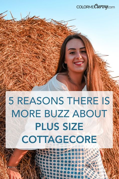 Plus-size women especially have dominated the cottagecore aesthetic, and they’ve gotten a lot of buzz for it. Why is plus size cottagecore such a big trend these days?#curvy #plussize #fullfigured #cottagecore Dark Cottagecore Plus Size, Cottagecore Midsize, Curvy Cottagecore Outfits, Cottage Core Plus Size, Plussize Aesthetic, Plus Size Cottagecore Outfits, Cottage Core Winter Outfits, Fall Cottagecore Outfits, Cottagecore Fall Outfits