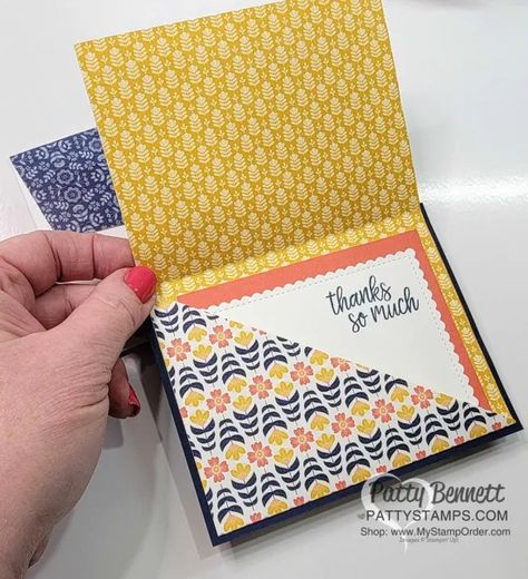 Patty Bennett, Tri Fold Cards, Card Making Ideas, Pocket Card, Money Cards, Scrapbook Templates, Fancy Fold Cards, Card Tutorial, Pocket Cards