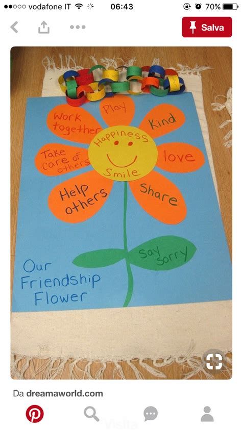 Pin By Elizabeth Kynaston On Summer Activities ☀️ Preschool Friendship, Friendship Crafts, Friendship Theme, Friendship Flowers, Friendship Activities, Friendship Art, Plant Crafts, Friend Crafts, Daycare Crafts