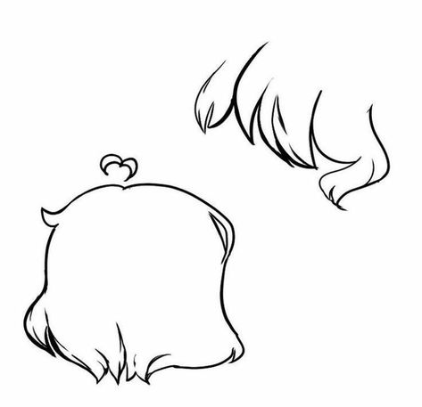 Gacha Hair Front Facing, Gacha Hair Base Bangs, Gacha Back Hair Base, Gacha Base Hair, Gacha Hair Drawing, Gacha Life Hair Base, Gacha Hair Base, Gacha Hair Edit, Chibi Hair