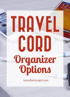 Diy Travel Organizer, Travel Cord Organizer, Cord Organization Travel, Phone Cords, Cord Organizer, Charging Stations, Travel Notes, Cord Management, Cord Organization