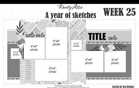 Sketch Tips, Scrapbook Generation, Scrapbook Design Layout, Dusty Attic, Page Maps, Picture Layouts, Scrapbook Layout Sketches, Scrap Ideas, Before Midnight