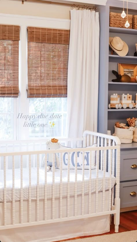 Nursery Drapery Ideas, Nursery Ideas Southern, Southern Baby Boy Nursery, Classic Baby Boy Nursery, Traditional Boy Nursery, Ralph Lauren Nursery Baby Boy, Southern Boy Nursery, Classic Boy Nursery, Periwinkle Nursery