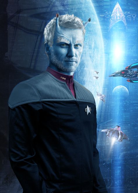 TharinAlk th'Thane | Chief Diplomatic Officer by Auctor-Lucan on DeviantArt Star Trek Andorian, Star Races, Star Trek Rpg, Star Trek Data, Star Trek Crew, Star Fleet, Star Trek Cast, New Star Trek, Star Trek Images