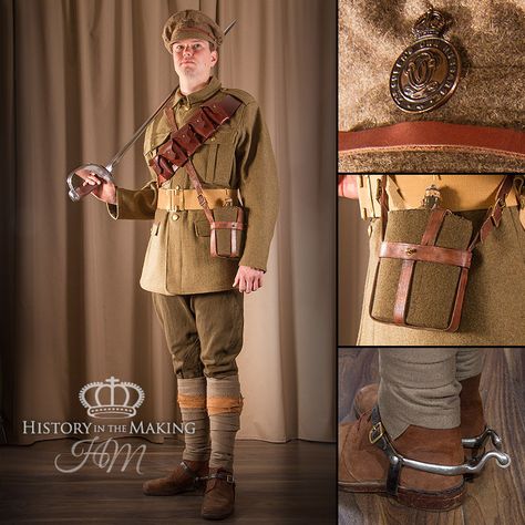 Combat Dress, Military Outfits, Ww1 History, Ww1 British, Ww1 Soldiers, British Army Uniform, Ww2 Uniforms, Army Clothes, British Uniforms