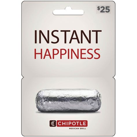 Chipotle Gift Card Ideas, Chipotle Gift Card, Xmas Gift Guide, Birthday Care Packages, Christmas Tags Printable, Best Gift Cards, Holiday Gift Card, Xmas List, Cars Birthday Parties