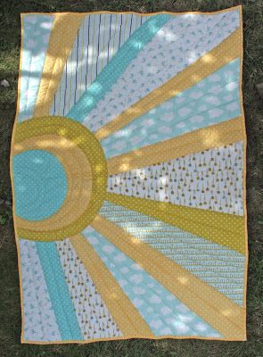 Sunshine Quilt, Quilt Modernen, Pretty Quilt, Bee Crafts, Mini Quilts, Quilting Crafts, Crafty Craft, Beautiful Quilts, Quilt Ideas