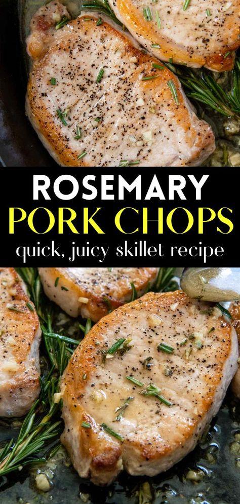 Tender Pork Loin Chops, Pork Chops And Perogies, Tender Moist Pork Chops, Pork Loin Chops Recipes Skillet, One Skillet Pork Chop Dinner, Pork Chop Skillet, Healthy Recipes Pork, Tender Pork Chops Skillet, How To Make Tender Pork Chops