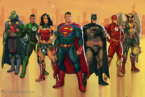 Justice League Art, League Art, New Justice League, Justice League Comics, Justice League Unlimited, Dc Comics Heroes, Superhero Team, Batman Funny, Dc Comics Superheroes