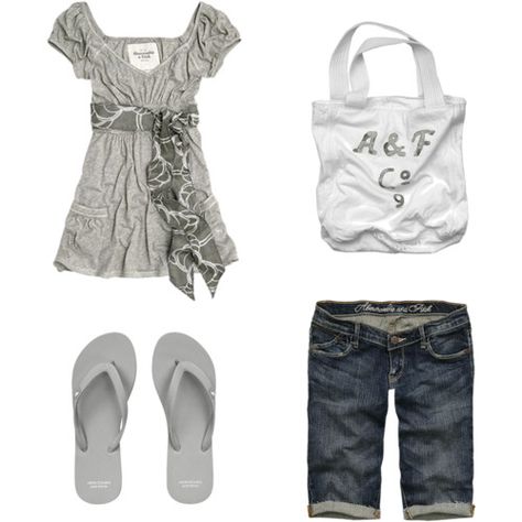 Abercrombie and Fitch outfit 2009 Outfits, Abercrombie And Fitch Outfits, Abercrombie And Fitch Outfit, Jeans Pants Outfit, Jean Short Outfits, Outfits Polyvore, Shorts Outfits, Pants Outfits, Cute Jeans