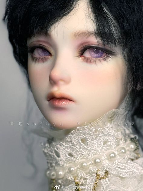 Human Doll Real Life, Bjd Head, Bjd Face, Bjd Dolls Makeup, Bjd Doll Face, Digital Art Tutorial Beginner, Bjd Doll, Doll Face Paint, Human Doll