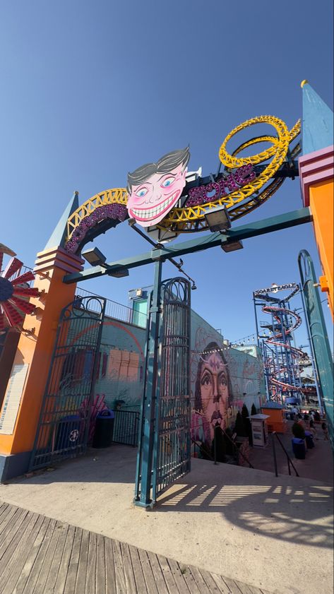 my pic x #coneyisland #boardwalk #aesthetic #nyc #newyorkcity #summer Coney Island, Summer Adventures