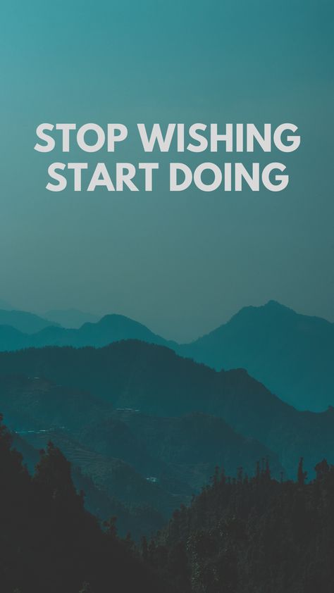 Quotes For Growth, Stop Wishing Start Doing, Positive Quotes Wallpaper, Meaningful Pictures, Black Phone Wallpaper, Board Inspiration, Retro Background, Ocean Wallpaper, Mood Board Inspiration