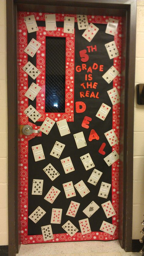 Casino Bulletin Board, Playing Cards Bulletin Board, Game On Door Decorations, Operation Game Door Decoration, Board Game Themed Bulletin Boards, Board Game Teacher Appreciation, Board Game Teacher Door, Game Theme Door Decorations, Game Themed Bulletin Boards