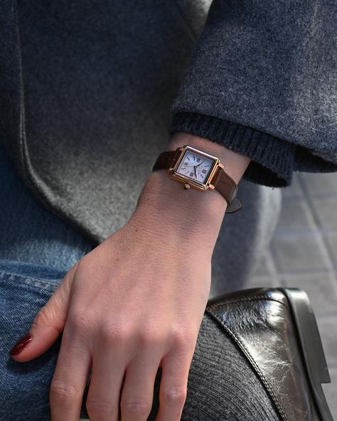 Discover elegance with ‘Mother of Pearl’ by @lolarose A dainty square dial, reminiscent of iconic styles favored by Mrs. Kennedy and… | Instagram Vintage Brown, Princess Diana, Mother Of Pearl, Style Icons, Square, Instagram