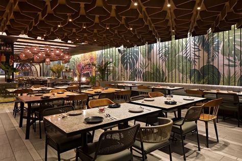 Putu Made restaurant by Metaphor Interior, Jakarta – Indonesia » Retail Design Blog Indonesia Restaurant, Hospitality And Interior Architecture, Indonesian Culture, Retail Interior Design, Interior Design Awards, Interior Design Work, Bar And Restaurant, Cafe Interior Design, Interior Concept