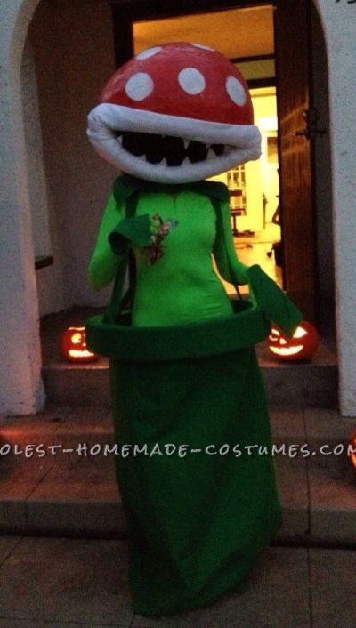 Piranha plant costume Piranha Plant Costume, Plant Costume, Halloween Trunk Or Treat Ideas, Mario Cosplay, Halloween Trunk Or Treat, Piranha Plant, Trunk Or Treat Ideas, Halloween Costumes Makeup, Mario Bros.