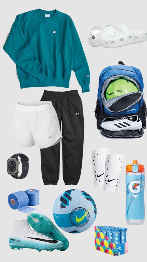 Sporty Outfits Men, Soccer Outfit, Soccer Outfits, Soccer Sports, Athletic Girls, Outfit Mujer, Soccer Girl, Girl Fits, Cute Everyday Outfits