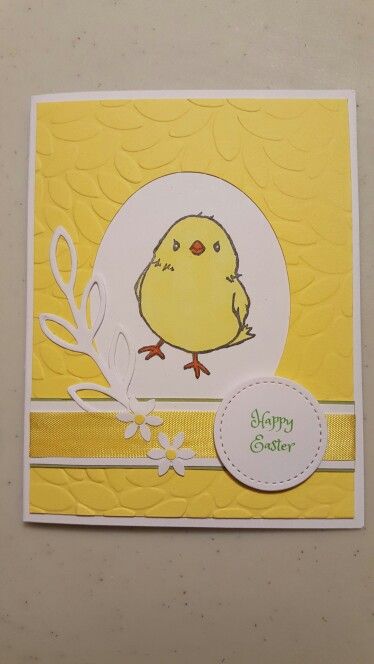 Fable Friends, Duck Card, Stampin Up Easter Cards, Chicken Cards, Easter Cards Handmade, Happy Easter Card, Easter Greeting Cards, Easter Wishes, Spring Cards