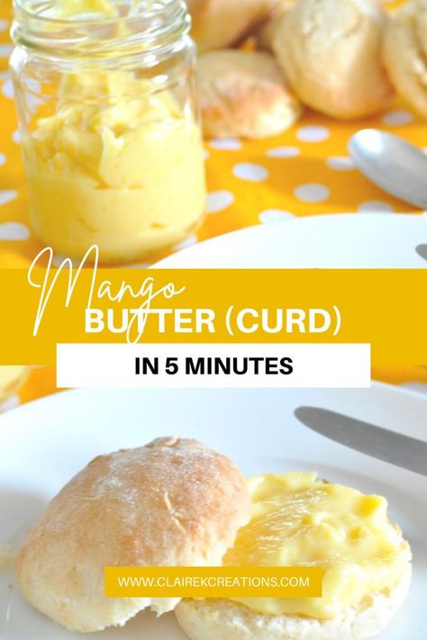 Mango Butter Recipe, 5 Minute Recipe, Fruit Delivery, Mango Curry, Infused Butter, 5 Minute Meals, Milk Products, Flavored Butter, Mango Flavor