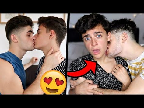 COUPLES HICKEY CHALLENGE (Gay Couple Edition) - YouTube How To Give Love Bites Hickey, Giving Hickeys, Hickey Prank, Couples Challenges, How To Kiss, Girlfriend And Boyfriend Goals, Love Bites, Boyfriend Goals, Butterfly Wallpaper