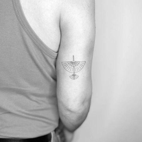 Here And Now Tattoo Symbol, Kite Tattoo, Atla Tattoo, Avatar Tattoo, Bookish Tattoos, Elements Tattoo, Handpoke Tattoo, Fire Tattoo, Discreet Tattoos