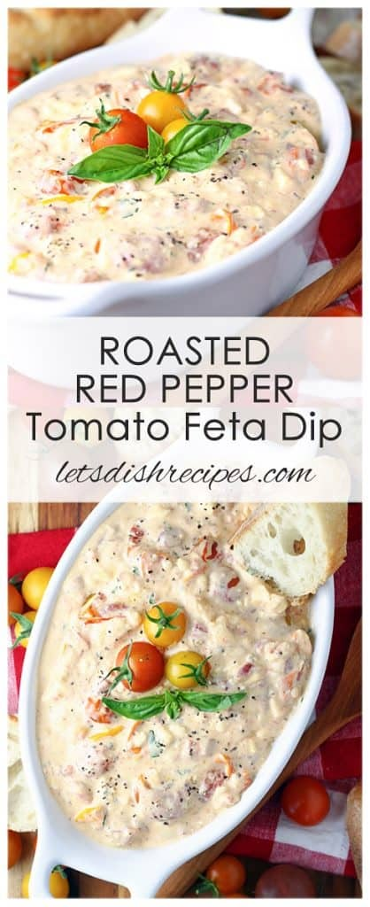 Tomato Feta Dip, Appetizers For Kids, Elegant Appetizers, Feta Dip, Roasted Red Pepper, Dinner Appetizers, Minced Meat, Yummy Dips, Dip Recipe