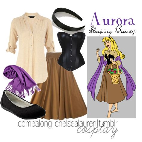 "Aurora - Sleeping Beauty" by chelsealauren10 on Polyvore Group Disneybound, Costume Quest, Sleeping Beauty Costume, Disney Bound Outfits Casual, Princess Inspired Outfits, Disney Dress Up, Disney Princess Outfits, Everyday Cosplay, Disney Themed Outfits