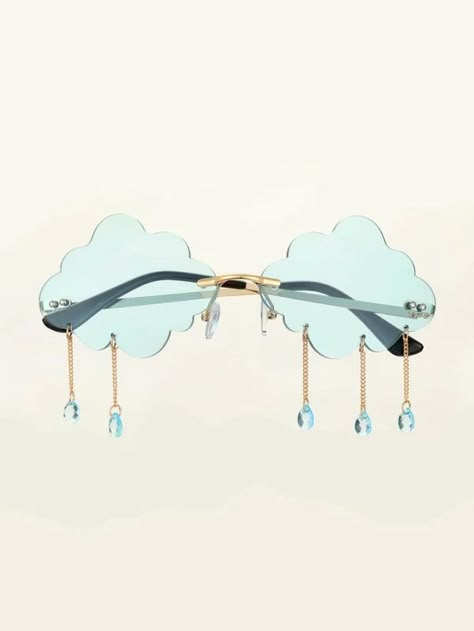 Cloud Frame, Sunglasses Shein, Funky Glasses, Trendy Glasses, Cute Sunglasses, Cool Glasses, نظارات شمسية, Cute Glasses, Fashion Eye Glasses