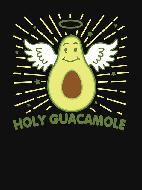 Design Avocado Guacamole, Holy Guacamole, Sharpie Art, South Central, Dog Projects, Word Play, Funny Sayings, Prism Color, Ash Color