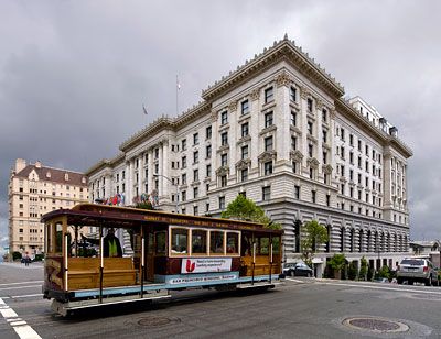 San Francisco Landmark #185: Fairmont Hotel Fairmont Hotel San Francisco, Julia Morgan, Fairmont Hotel, California Map, Click Photo, Urban Environment, Concert Hall, Landscape Architecture, Cityscape