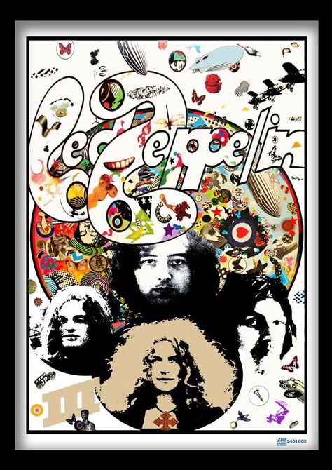 Led Zeppelin Iii Album Cover, Led Zeppelin Album Covers, Led Zeppelin Albums, Led Zeppelin Art, Led Zeppelin Iii, Albums Covers, Zeppelin Art, Classic Rock Bands, Led Zep