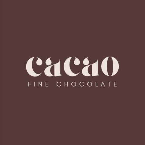 Chocolate Typography, Chocolate Vector, Creative Chocolate, Chocolate Bar Design, Dessert Design, Cafe Business, Cookies Branding, Chocolate Logo, Cake Branding