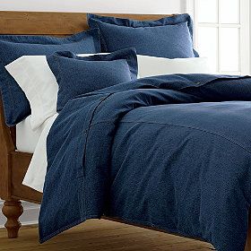 denim bedding | Stonewashed Denim Duvet Cover/Comforter Cover | The Company Store Navy Blue And Rust Bedroom, Navy And Tan Bedroom, Navy Blue And Brown Bedroom, Navy And Brown Bedroom, Navy Comforter Bedroom, Navy And Beige Bedroom, Navy And Rust Bedroom, Blue And Rust Bedroom, Tan And Blue Bedroom