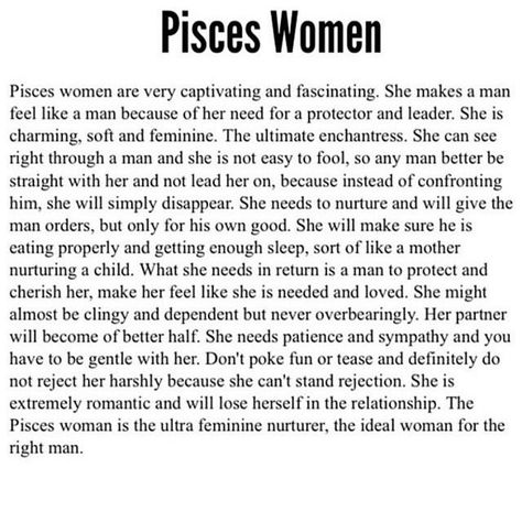 1000+ ideas about Pisces Woman on Pinterest | Pisces, Pisces Facts ... Pieces Zodiac, Pisces Personality, All About Pisces, Pisces Traits, Pisces Girl, Pisces And Aquarius, Pisces Quotes, Pisces Love, Astrology Pisces