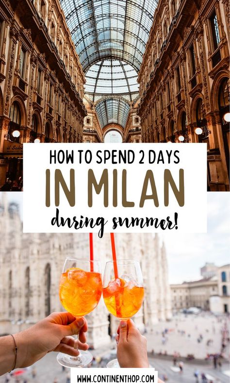 Discover Milan in 2 days! This itinerary highlights the best activities and things to do in Milan for a fantastic city trip in 2024. milan itinerary 3 days | milan to rome itinerary | milan italy itinerary | milan travel itinerary | italy itinerary from milan | milan 2 day itinerary | 3 days in milan itinerary | milan venice itinerary | milan travel guide | milan travel poster | milan travel tips Milan Itinerary, Summer Outfits Italy, Italy Summer Aesthetic, Itinerary Italy, Milan Travel Guide, Venice Itinerary, Things To Do In Milan, Italy Summer Outfits, To Do In Milan